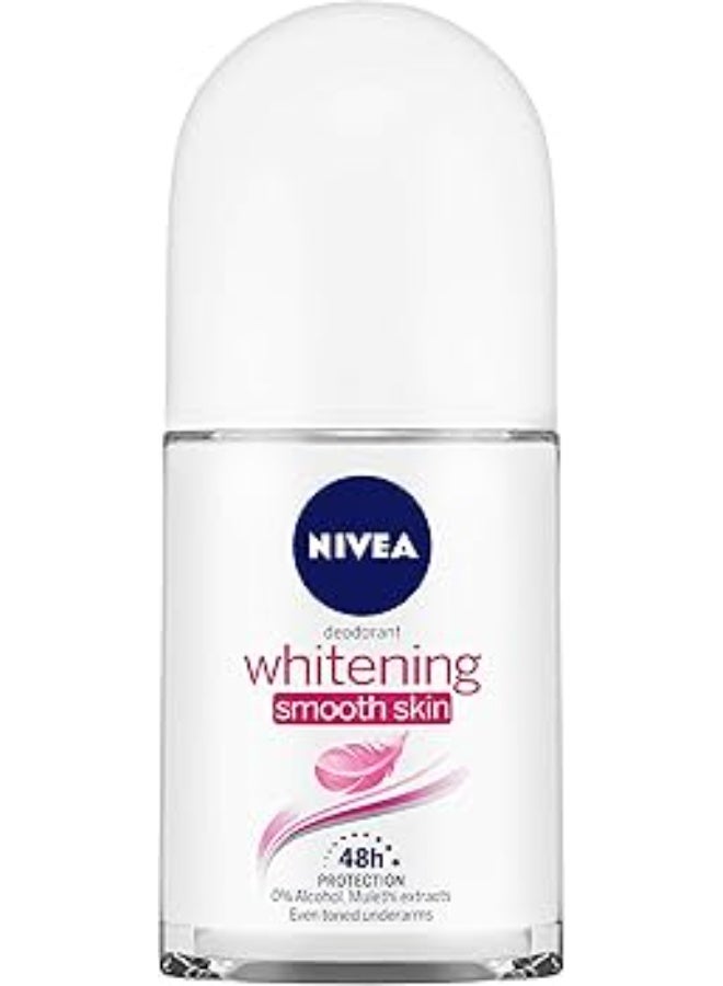 NIVEA Deodorant Roll-On Combo, Deep Impact, Cool Kick, Whitening Smooth Skin, 50 Ml Each Deodorant Roll-on - For Men & Women (150 ml, Pack of 3) - Image 3